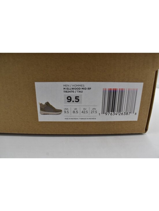 Teva Mens‎ Size 9.5 Ellwood Mid Rapid Proof Taupe Leather WP Hiking Boots